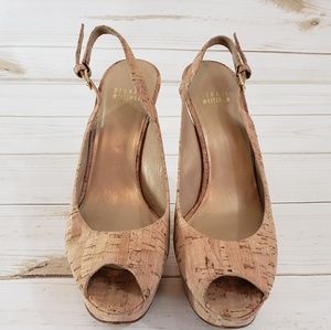 Stuart Weitzman Cork Heels